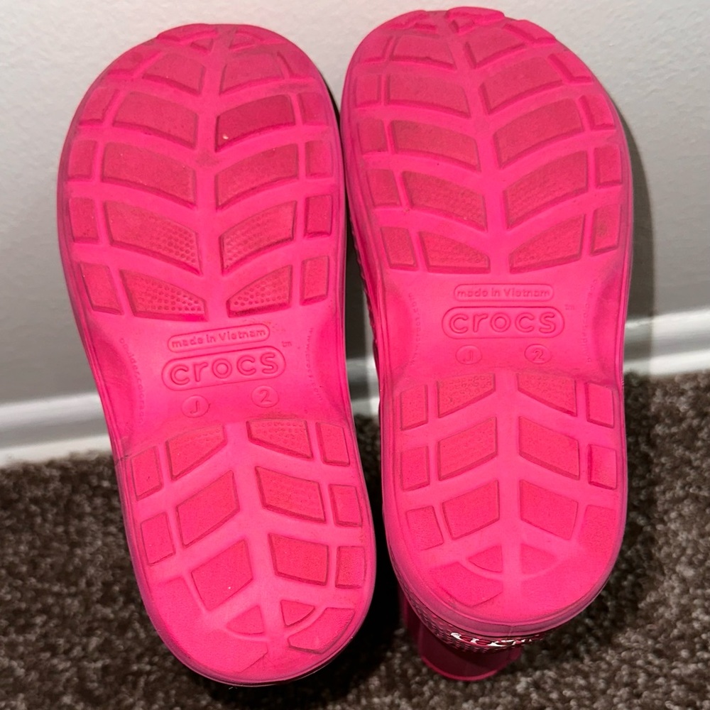 Girls Crocs Rain Boots